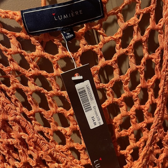 LUMIERE BLOUSE SZ MED NWT - Picture 4 of 6